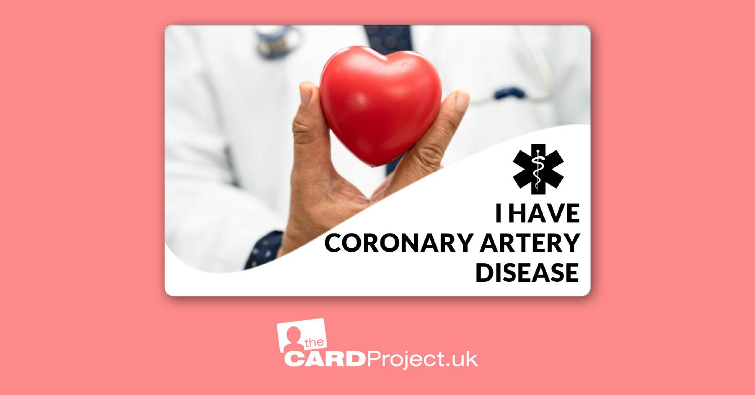I Have Coronary Artery Disease